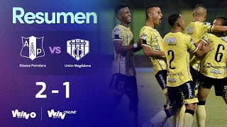 Alianza Petrolera vs Unión Magdalena resumen Liga BetPlay Dimayor 2023I  Fecha 8 [upl. by Wyly776]