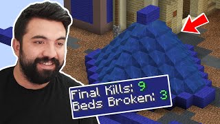 RAKİPLER SUKOYVERDİ Minecraft BED WARS [upl. by Kreg775]