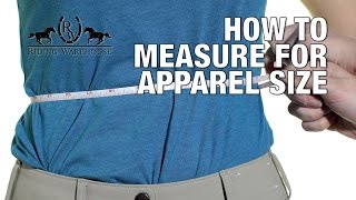 How To Measure for Equestrian Apparel Sizes [upl. by Minta]