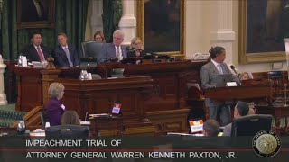 Ken Paxton says state house ethics committee plans to recommend impeaching him again [upl. by Behre]