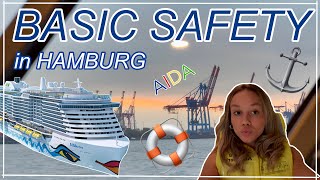 BASIC SAFETY Training in Hamburg für AIDA ⚓️  antonia [upl. by Pulcheria]