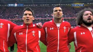 Welsh national anthem Wales v Ireland 2013 [upl. by Loram]