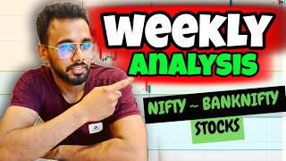 Weekly Market Analysis Nifty amp Banknifty Stocks  money pot  Trading [upl. by Anatola]