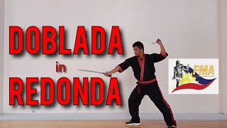 DOBLADA in REDONDA  Filipino Martial Arts [upl. by Viki917]