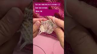 How to Knit 2x2 Rib Stitch the English Way  Easy Tutorial [upl. by Orodisi]