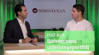 Börsveckans utdelningsportfölj inför 2018 [upl. by Shiller]