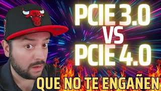 🔴PCIe 30 VS PCIe 40 EN GAMING [upl. by Gisela]