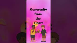 Living Generously Sharing God’s Blessings with Others shorts love prayer generosity christian [upl. by Kerred29]