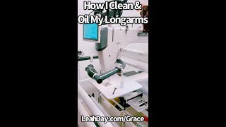 Cleaning and Oiling Longarm Machines  Quick and Easy Tip Tutorial [upl. by Illona]