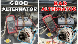 2018 suzuki Wagon R Dtc P0620 Generator control circuit  How to easily check car alternator [upl. by Sennahoj]