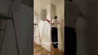 diy ikea wardrobe hack built in look interiordecor furniture homeinterior homedecor diyhome [upl. by Ihsir]