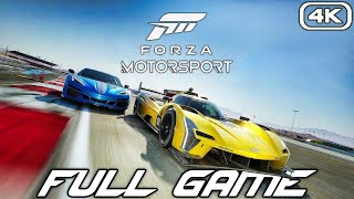 FORZA MOTORSPORT Gameplay Walkthrough FULL GAME 4K 60FPS No Commentary [upl. by Nnylyam]