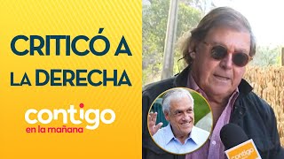 quot¡ESTE PAÍS ESTÁ PUTREFACTOquot La dura crítica de Emeterio Ureta a la derecha  Contigo en la Mañana [upl. by Jak]