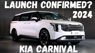 2024 Upcoming Kia Carnival in India  Best 9 Seater and 8 Seater car  Suv launch Review [upl. by Kane652]