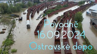 Povodeně 2024 Ostravské Depo [upl. by Vharat567]