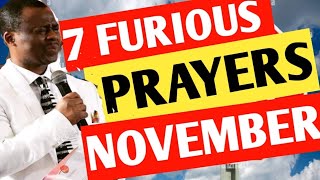 7 Furious Prayers November 2025 open doors amp Financial breakthroughs Dr Olukoya MFM Elisha Goodman [upl. by Dnalram883]