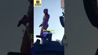 Jojo Siwa Curses Out Fan at Pride Concert [upl. by Cut]