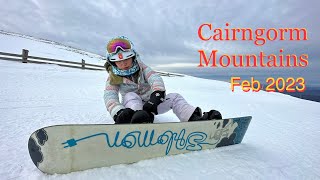 2023 Cairngorm Mountains Skiing  Snowboarding Trip [upl. by Maison466]