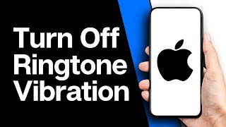 How to Turn Off Ringtone Vibration On Your iPhone  Full Guide 2024 [upl. by Dnalon]