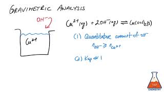 Precipitation and Gravimetric Analysis [upl. by Abbey]