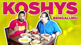 Koshys  Best Breakfast In Bangalore  rockyandmayur  Indias Best Restaurants [upl. by Saul9]