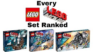 Every The LEGO Movie 20142015 Set Ranked [upl. by Diskson766]