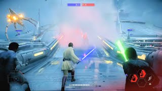 Star Wars Battlefront 2  Hero Showdown Gameplay No Commentary 4Kelow [upl. by Alwin370]