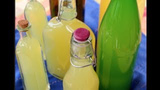 How to make Homemade Limoncello Authentic Limoncello Recipe [upl. by Aihsened]