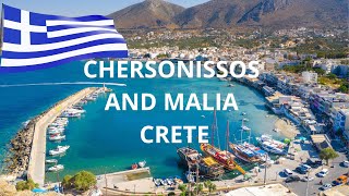 Hersonissos and Malia Crete Island Greece [upl. by Auohc]