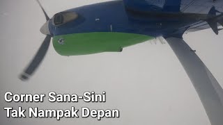 Aku Naik Kapal Terbang Kecil Redah Jerebu  MASwings DHC6 Twin Otter Kuching to Mukah [upl. by Lyle405]