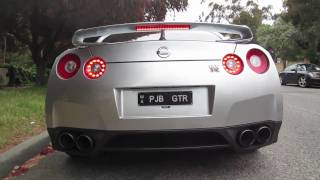 Nissan GTR R35 Start Up and Fast Accelerate [upl. by Rosemare801]