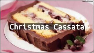 Recipe Christmas Cassata [upl. by Asiaj]