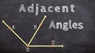 What are examples of adjacent angles [upl. by Ynnot568]