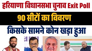 Haryana Assembly Polls 2024 All Party Full Candidates List  किस पार्टी में किसे कहाँ से मिला टिकट [upl. by Kellia]