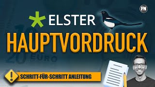 Steuererklärung 2020 Elster 💰 Erste Schritte  Hauptvordruck 2020 Elster Steuererklärung ausfüllen [upl. by Aitnyc]