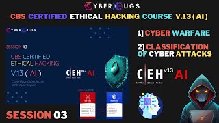 CEH V13 Ethical Hacking Course Day 3 Cyber WarfareRedTeamampBlueTeamCEH V13 Certificationcehv13 [upl. by Garretson412]