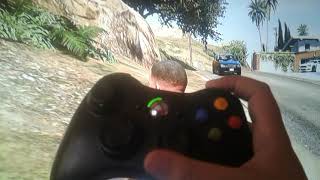 Como ficar em primeira pessoa no gta 5 do xbox 360 [upl. by Wittenburg]