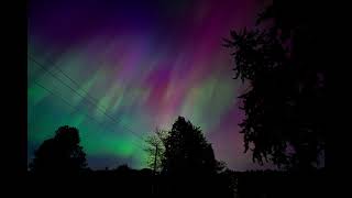 Aurora Borealis Timelapse Video  May 2024  Washington  4K  Sony A7RV  Colorful  Beautiful [upl. by Hannej855]