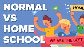 School vs Homeschool Which Student Does Better [upl. by Alair]