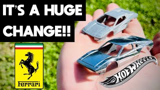 CUSTOM FERRARI HOT WHEELS EPISODE 3 WITH THEFLORIDAMAN THE NEXT PHASE OF RESTORING MY OLD CARS [upl. by Imhsar]