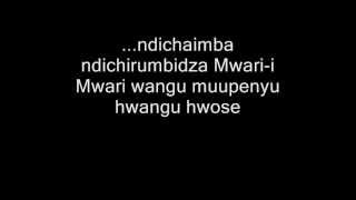 Zimbabwe Catholic Shona Songs  Rumbidza Tenzi Iwe Mweya Wangu with LYRICSwmv [upl. by Eldora165]