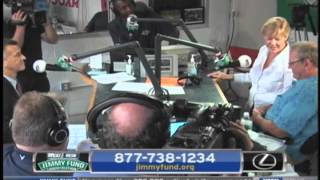 Jimmy Fund RadioTelethon 2012 Charles Benoit amp David Reardon MD interview [upl. by Sidnal]