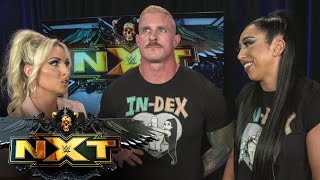 Indi Hartwell amp Dexter Lumis set a wedding date WWE NXT Aug 24 2021 [upl. by Mlawsky466]