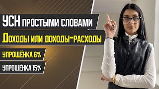 УСН Упрощёнка 6 и 15 Налоги ООО и ИП на упрощённой системе налогообложения Как уменьшить налоги [upl. by Lavotsirc]