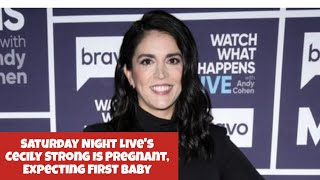 Saturday Night Lives Cecily Strong Is Pregnant Expecting First Baby [upl. by Uno667]