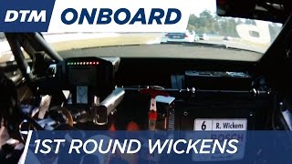 1st Round Onboard Wickens  DTM Hockenheim Final 2016 [upl. by Blackburn]