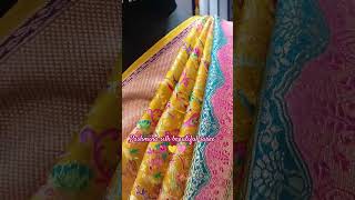 Beautiful pashmina silk kalamkari saree 🪷simransarees partywearsaree traditonalwear [upl. by Averir930]