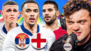 SERBIA VS ENGLAND PREVIEW [upl. by Gabbey9]