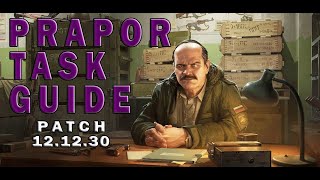 Delivery From The Past  Prapor Guide  Escape From Tarkov [upl. by Inalan]