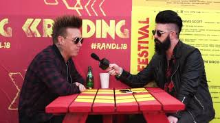 Papa Roach interview at Reading Festival 2018 [upl. by Eseenaj]